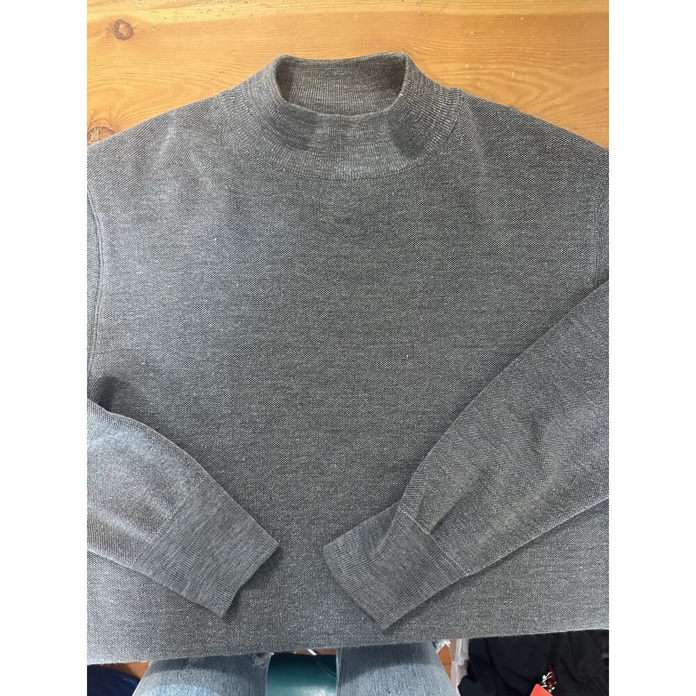 Snow Peak Pullover Mens M Wool Linen Sweater Japan